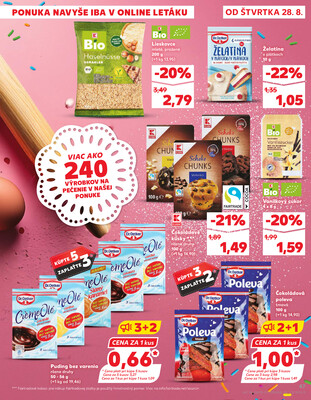 Kaufland 28.8. - 3.9. - Kaufland (Harmincova, Bratislava - Dúbravka)