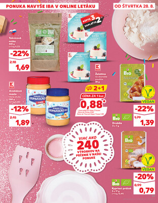 Kaufland 28.8. - 3.9. - Kaufland (Harmincova, Bratislava - Dúbravka)