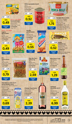 Tesco supermarkety od 27.8. do 2.9.2025