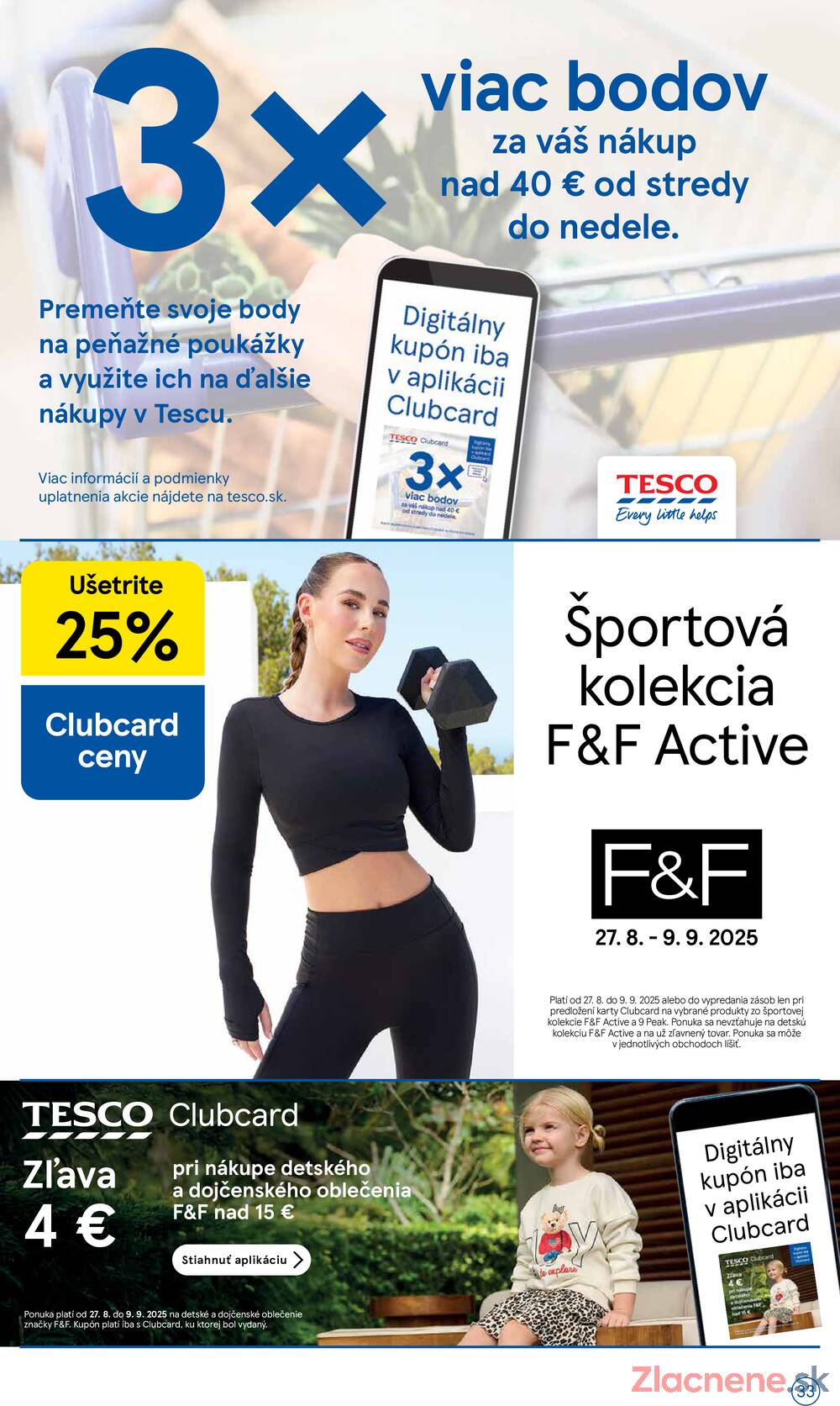 Leták Tesco - Tesco malé hypermarkety od 27.8. do 2.9.2025 - strana 33