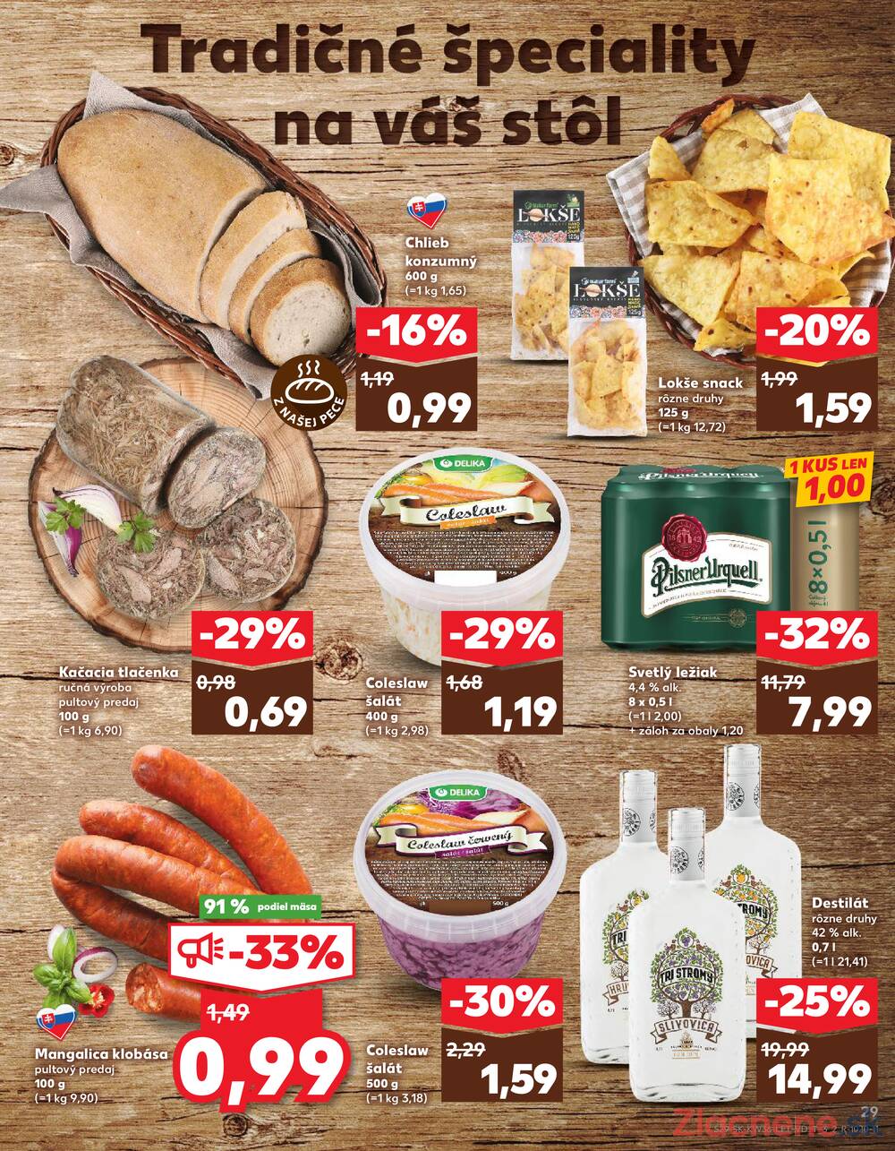 Leták Kaufland - Kaufland 4.9. - 10.9. - Kaufland Tvrdošín - strana 29