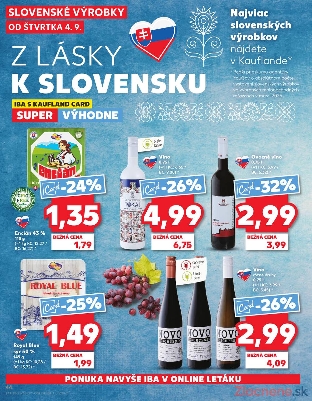 Leták Kaufland - Kaufland 4.9. - 10.9. - Kaufland Michalovce - strana 44