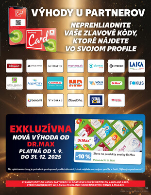 Kaufland 4.9. - 10.9. - Kaufland Michalovce