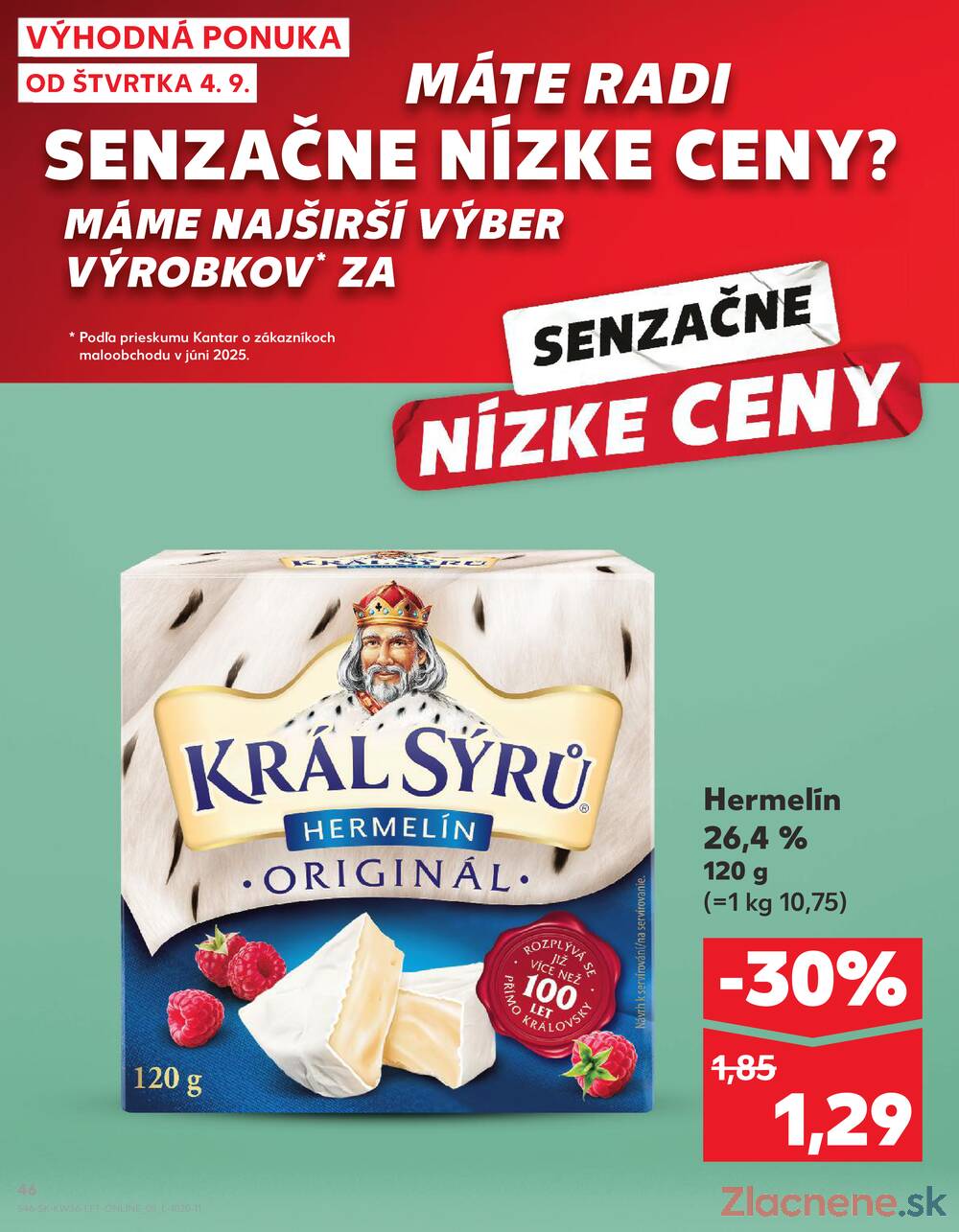Leták Kaufland - Kaufland 4.9. - 10.9. - Kaufland Dubnica nad Váhom - strana 46