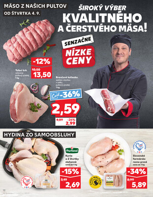 Kaufland 4.9. - 10.9. - Kaufland Dubnica nad Váhom