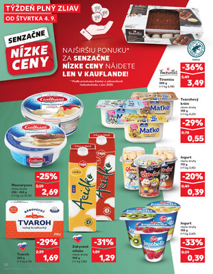 Kaufland 4.9. - 10.9. - Kaufland Dubnica nad Váhom
