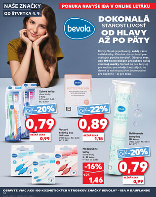 Kaufland 4.9. - 10.9. - Kaufland Dubnica nad Váhom