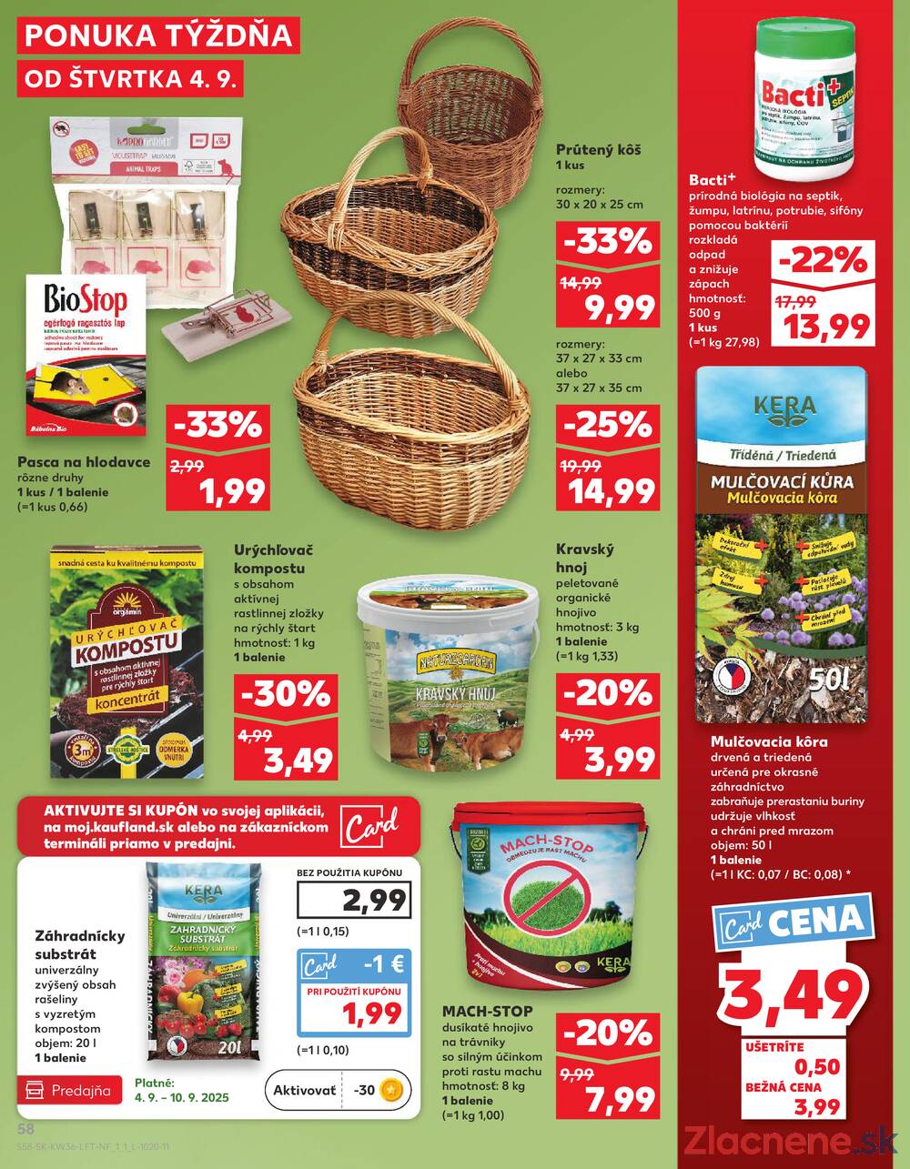 Leták Kaufland - Kaufland 4.9. - 10.9. - Kaufland Kežmarok - strana 58