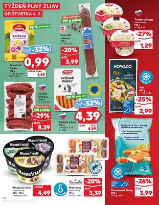 Kaufland 4.9. - 10.9. - Kaufland Poprad - Jiřího Wolkera