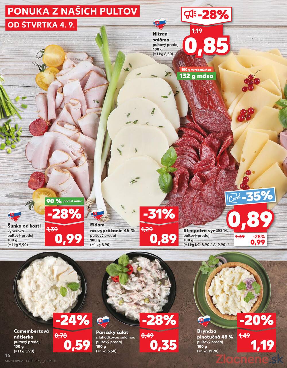 Leták Kaufland - Kaufland 4.9. - 10.9. - Kaufland Dunajská Streda - strana 16