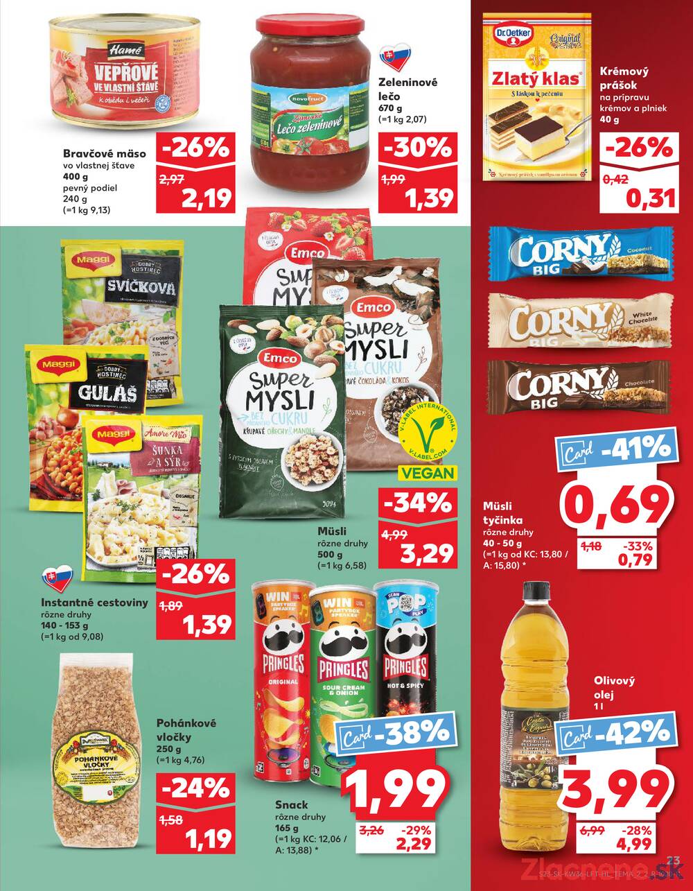 Leták Kaufland - Kaufland 4.9. - 10.9. - Kaufland Dunajská Streda - strana 23