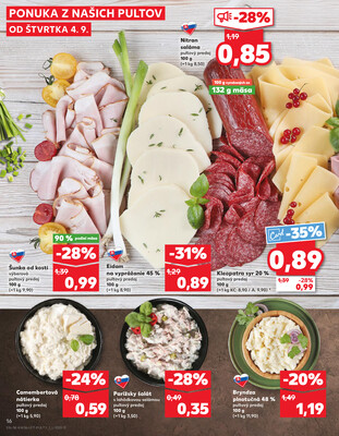 Kaufland 4.9. - 10.9. - Kaufland Veľký Meder