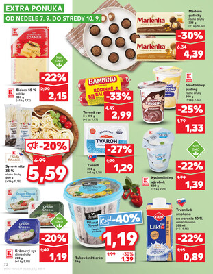Kaufland 4.9. - 10.9. - Kaufland Veľký Meder
