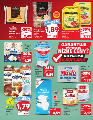 Kaufland 4.9. - 10.9. - Kaufland Hlohovec