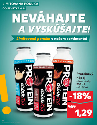Kaufland 4.9. - 10.9. - Kaufland Hlohovec