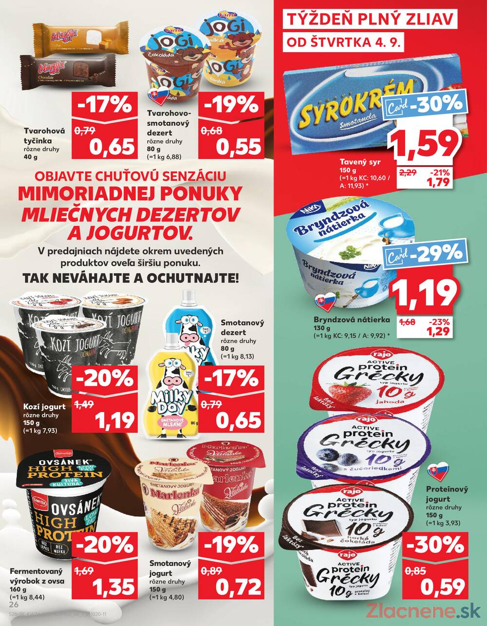 Leták Kaufland - Kaufland 4.9. - 10.9. - Kaufland Bratislava - Rača - strana 26