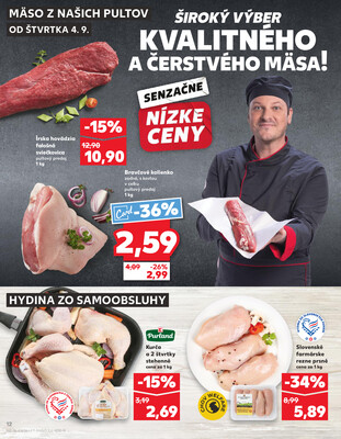 Kaufland 4.9. - 10.9. - Kaufland Topoľčany