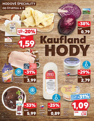 Kaufland 4.9. - 10.9. - Kaufland Martin