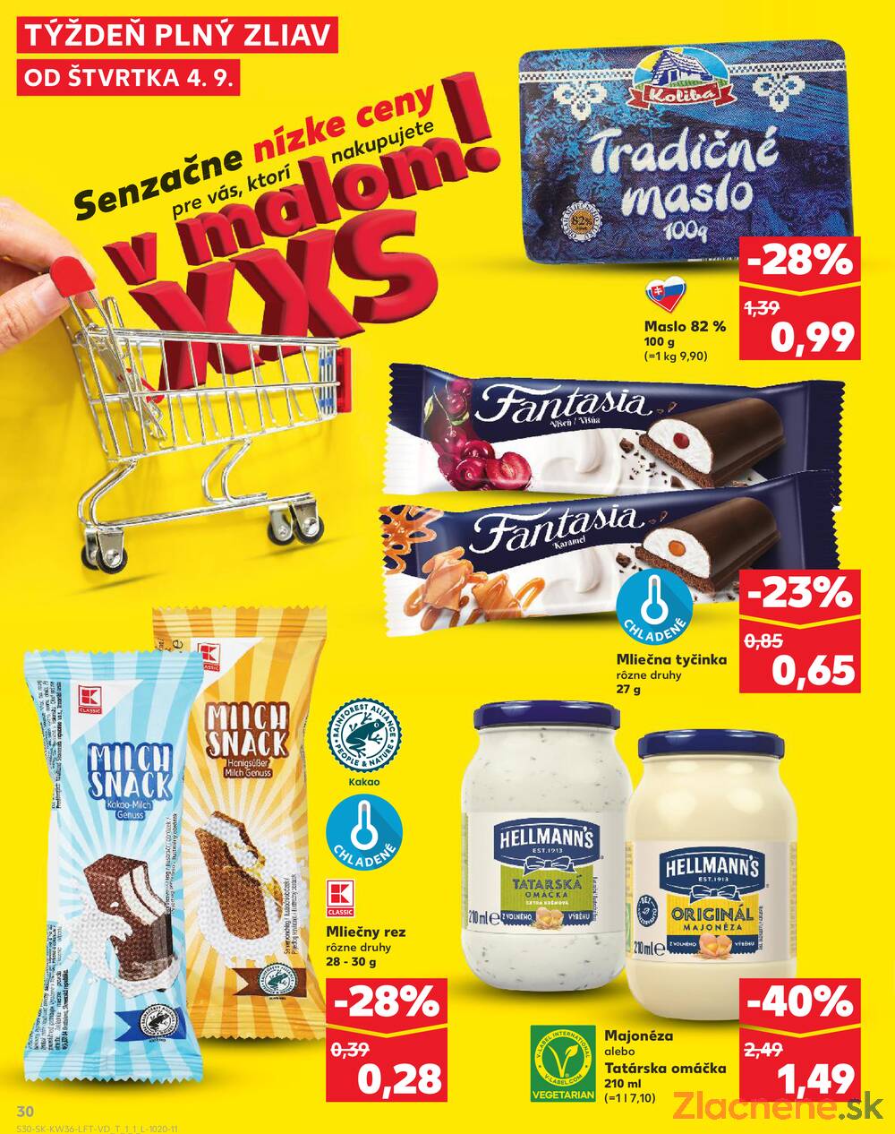 Leták Kaufland - Kaufland 4.9. - 10.9. - Kaufland Skalica - Mallého - strana 30