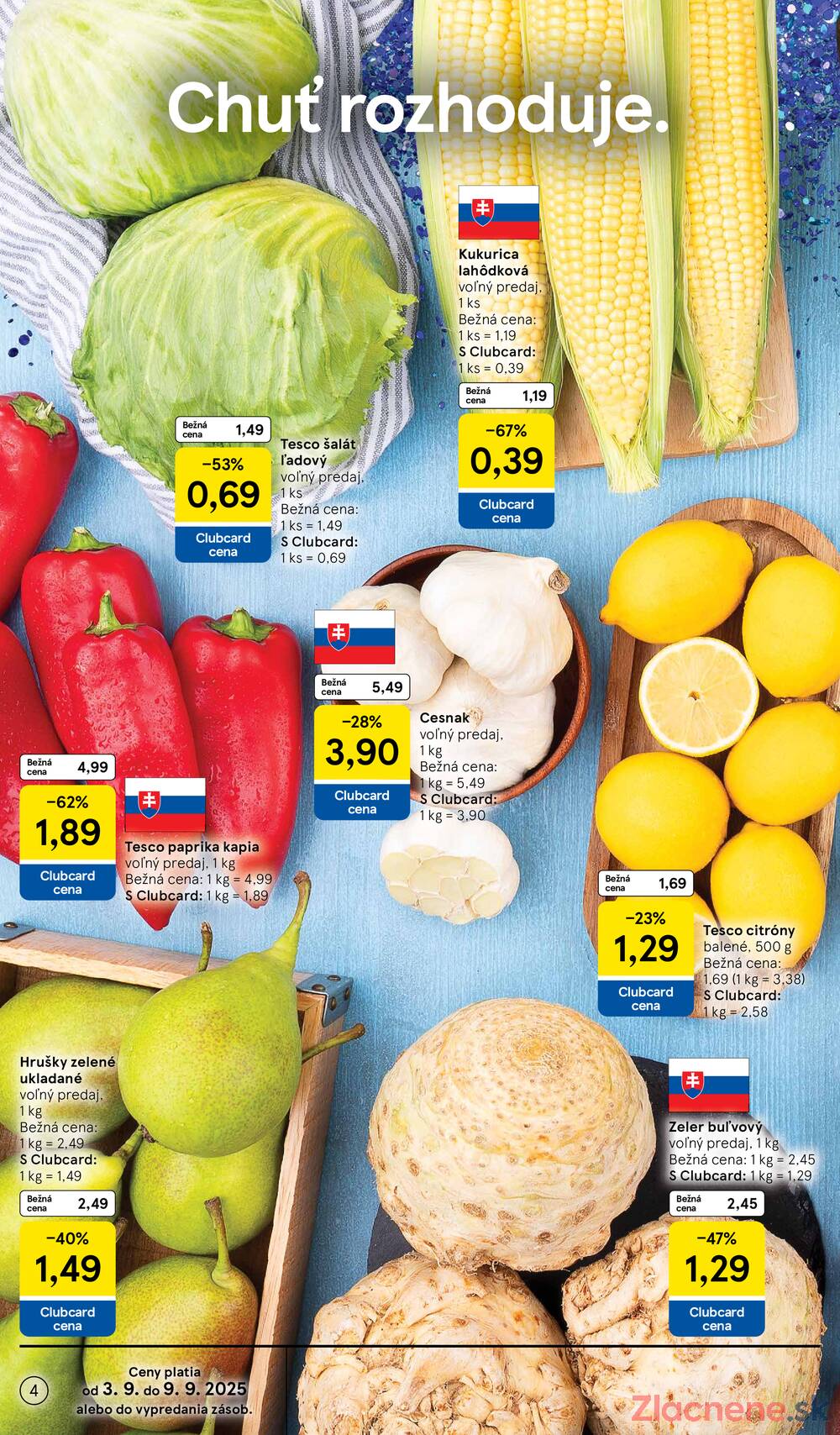 Leták Tesco - Tesco malé hypermarkety od 3.9. do 9.9.2025 - strana 4