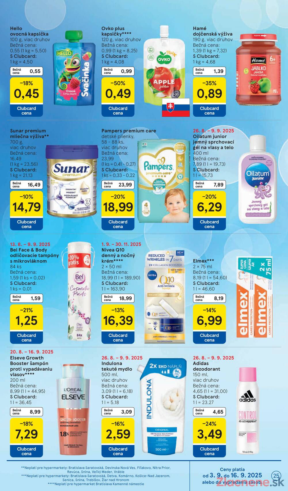 Leták Tesco - Tesco malé hypermarkety od 3.9. do 9.9.2025 - strana 25