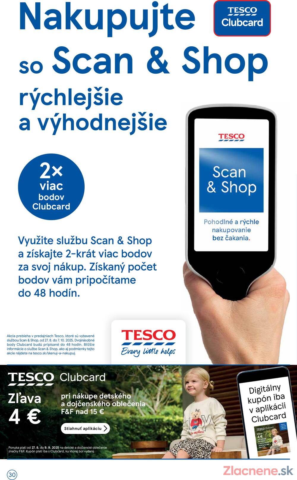 Leták Tesco - Tesco malé hypermarkety od 3.9. do 9.9.2025 - strana 30