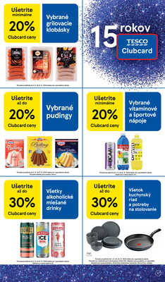 Tesco malé hypermarkety od 3.9. do 9.9.2025
