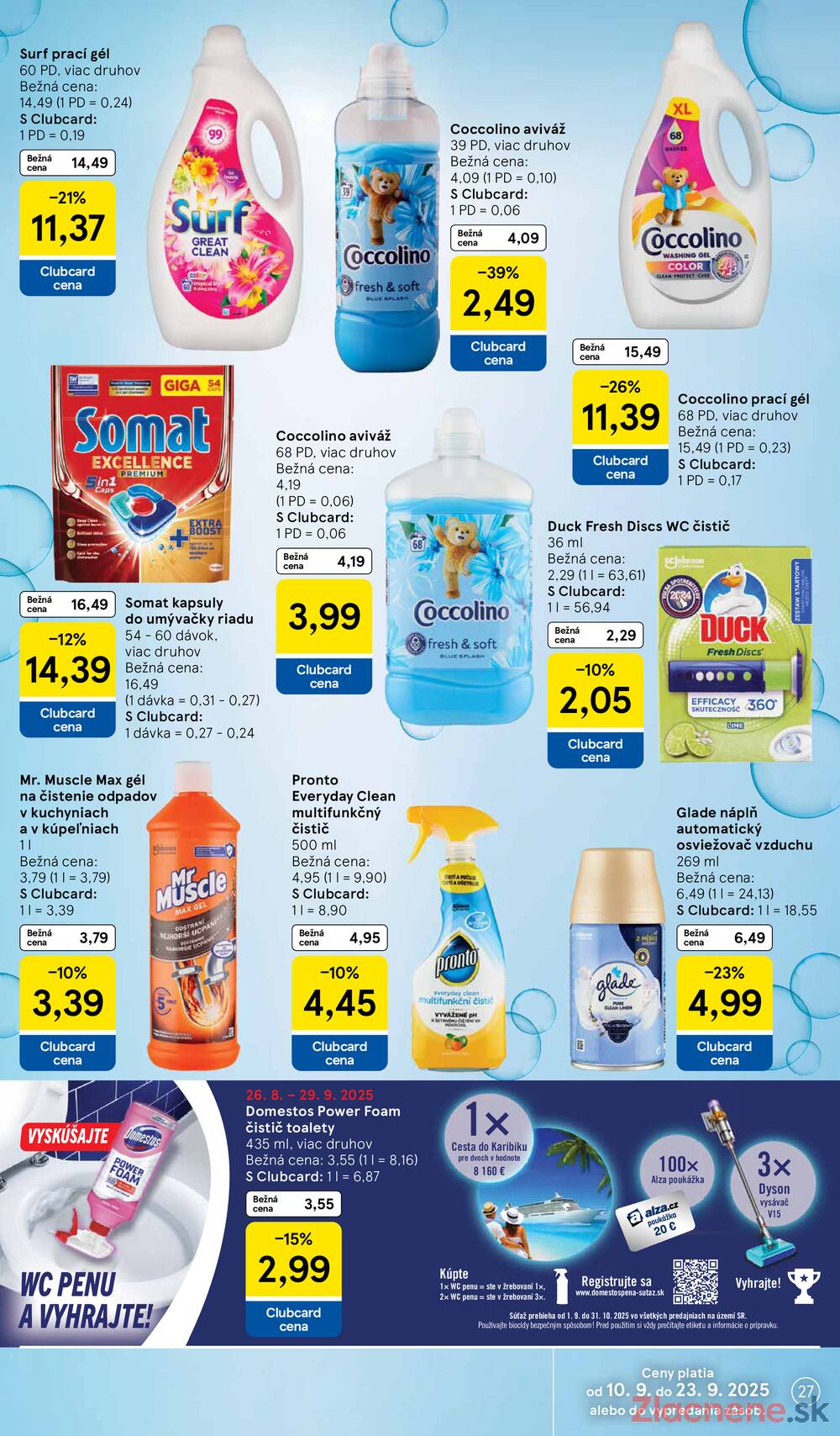 Leták Tesco - Tesco malé hypermarkety od 10.9. do 16.9.2025 - strana 27