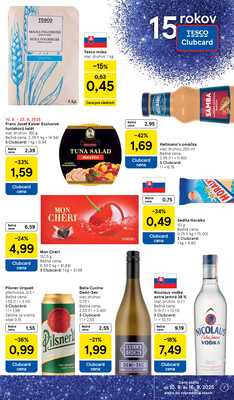 Tesco malé hypermarkety od 10.9. do 16.9.2025