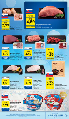Tesco malé hypermarkety od 10.9. do 16.9.2025