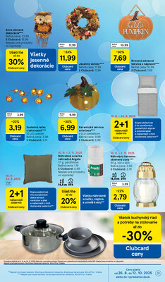 Tesco malé hypermarkety od 10.9. do 16.9.2025