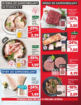 Kaufland 11.9. - 17.9. - Kaufland Detva