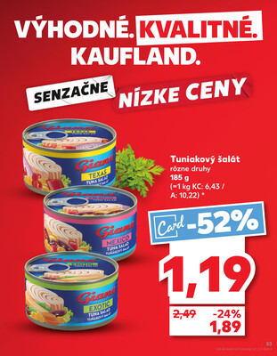 Kaufland 11.9. - 17.9. - Kaufland Spišská Nová Ves