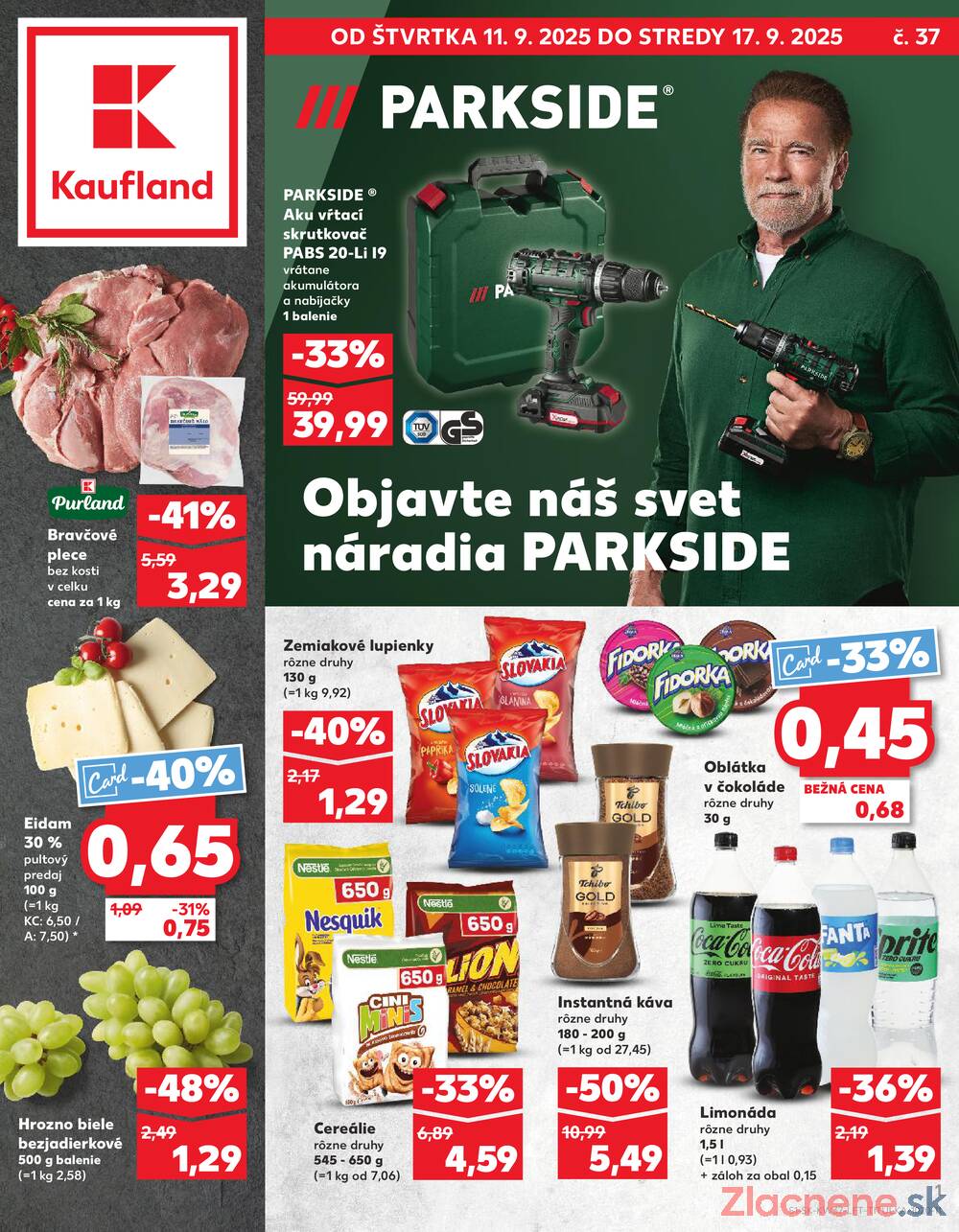 Leták Kaufland - Kaufland 11.9. - 17.9. - Kaufland Rimavská Sobota - strana 1