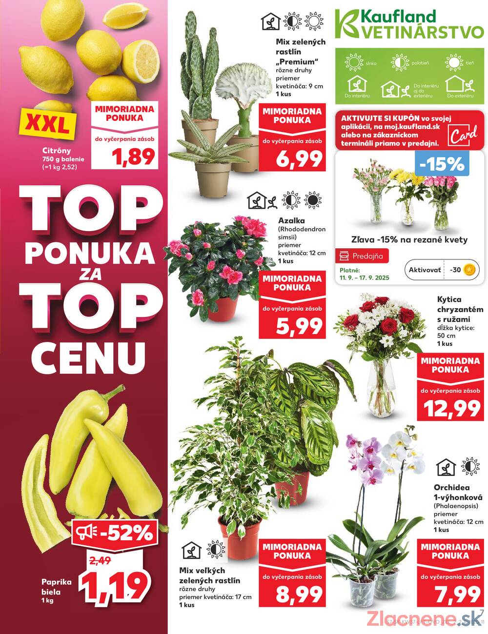 Leták Kaufland - Kaufland 11.9. - 17.9. - Kaufland Veľký Meder - strana 7
