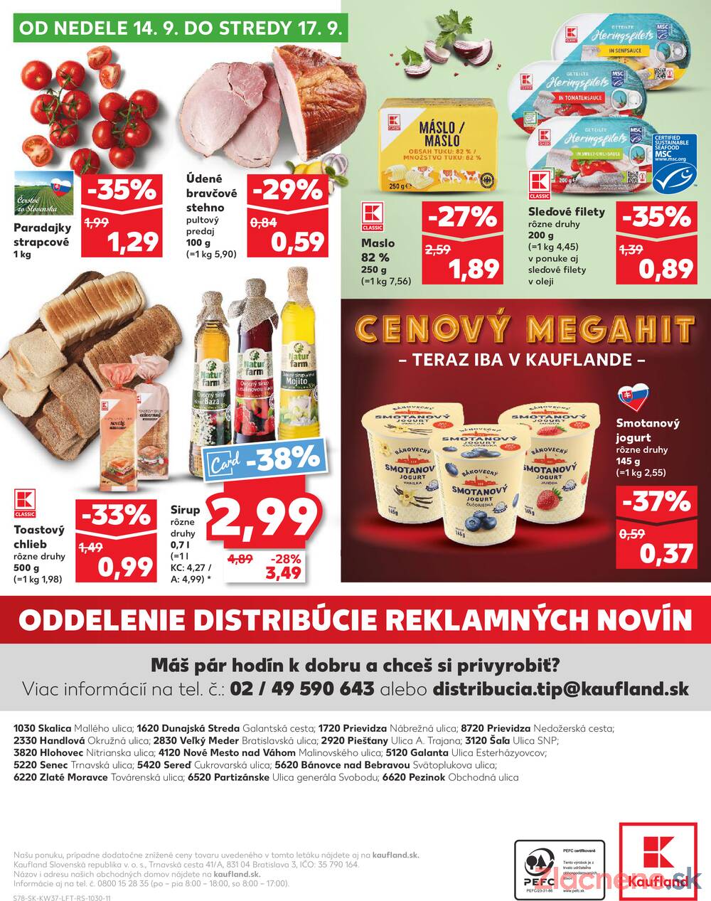 Leták Kaufland - Kaufland 11.9. - 17.9. - Kaufland Veľký Meder - strana 78 Leták Kaufland - Kaufland 11.9. - 17.9. - Kaufland Veľký Meder - strana 78