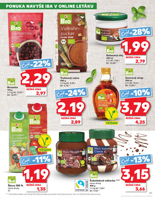 Kaufland 11.9. - 17.9. - Kaufland Veľký Meder