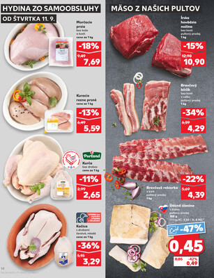 Kaufland 11.9. - 17.9. - Kaufland Piešťany