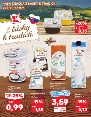 Kaufland 11.9. - 17.9. - Kaufland Zlaté Moravce