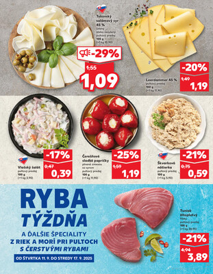 Kaufland 11.9. - 17.9. - Kaufland Prešov - Ľubotice