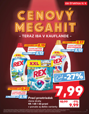 Kaufland 11.9. - 17.9. - Kaufland Martin
