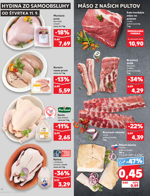 Kaufland 11.9. - 17.9. - Kaufland Martin
