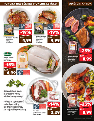 Kaufland 11.9. - 17.9. - Kaufland Košice - Popradská 