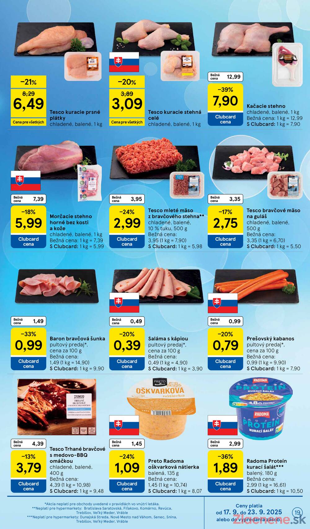 Leták Tesco - Tesco malé hypermarkety od 17.9. do 23.9.2025 - strana 19