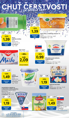 Tesco malé hypermarkety od 17.9. do 23.9.2025