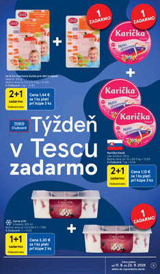 Tesco malé hypermarkety od 17.9. do 23.9.2025