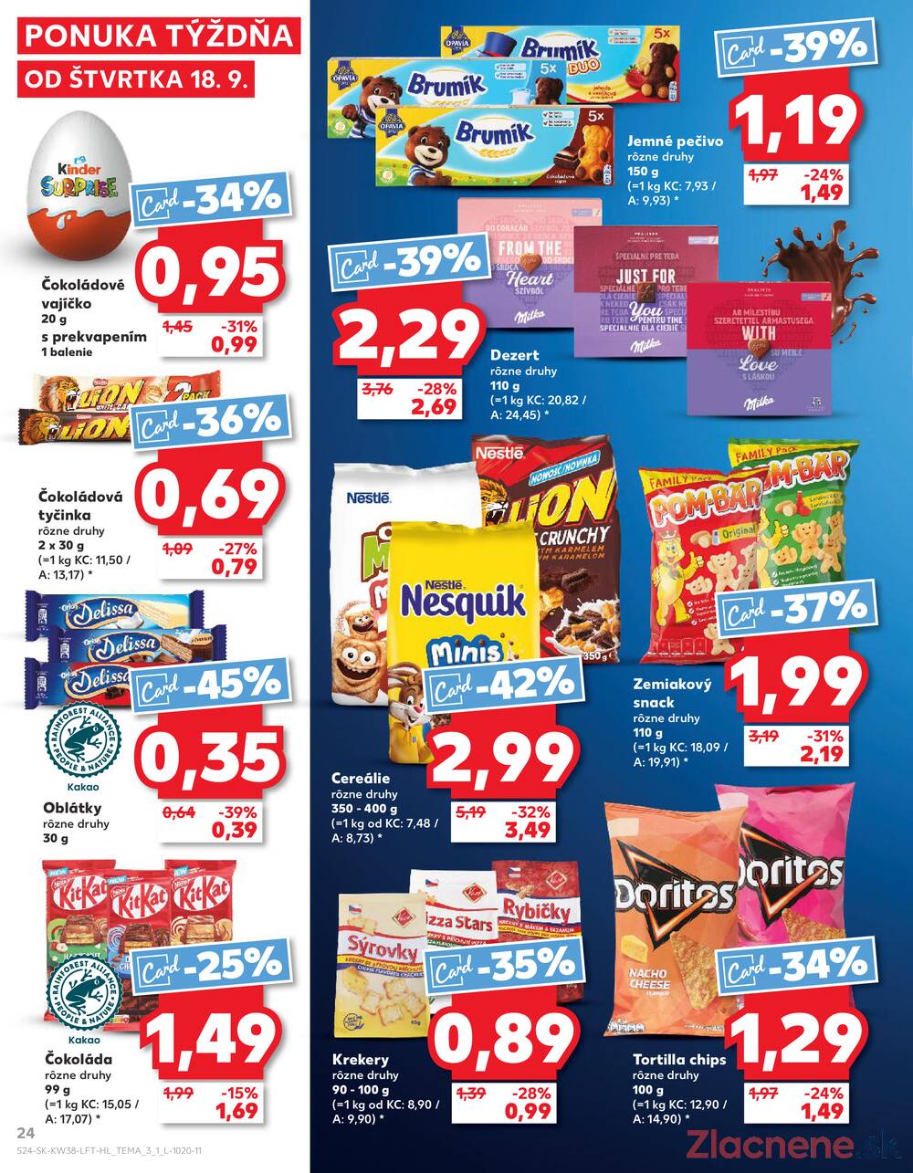 Leták Kaufland - Kaufland 18.9. - 24.9. - Kaufland Brezno - strana 24