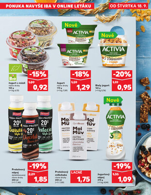 Kaufland 18.9. - 24.9. - Kaufland Trebišov