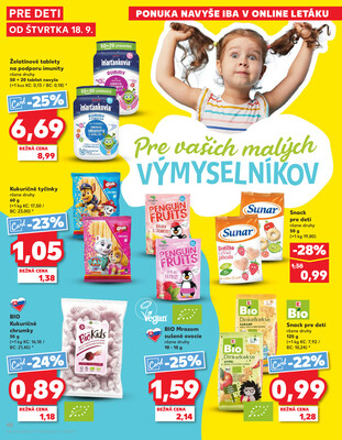Kaufland 18.9. - 24.9. - Kaufland Trebišov
