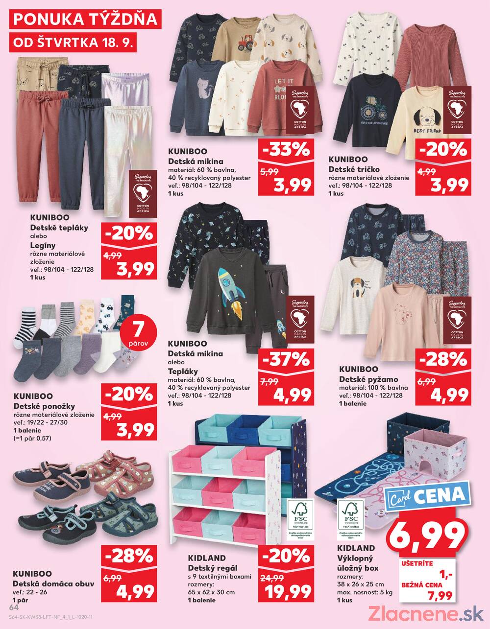 Leták Kaufland - Kaufland 18.9. - 24.9. - Kaufland Sabinov - strana 64
